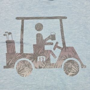 Travis Mathew | "Race You" Golf Cart Graphic T-Shirt Sz Lg